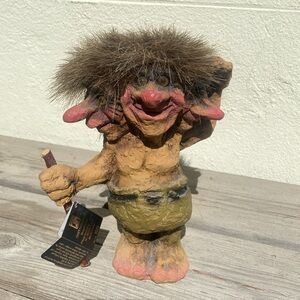 NWT Nyform Norwegian Troll Three Headed #150 Hand Crafted in Norway Rare